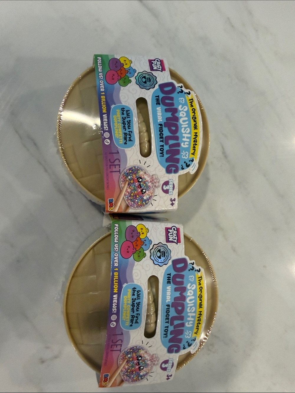 Set of 2 squishy dumplings by RMS